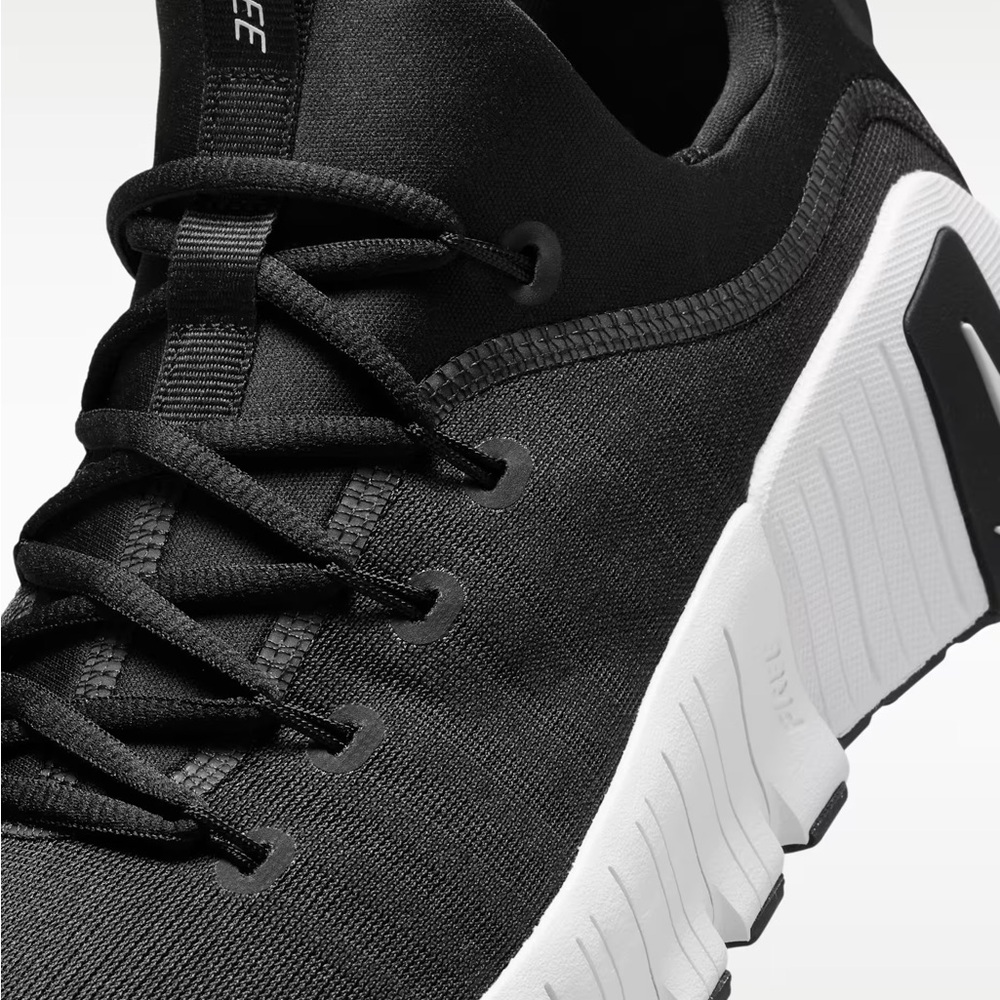 Brand New Nike Free Metcon 6 Black/White Women's Workout Shoes FJ7126-001 - Picture 7 of 10